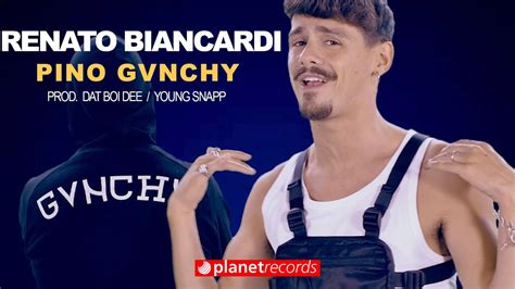 youtube pino pino givenchy|renato biancardi canzone.